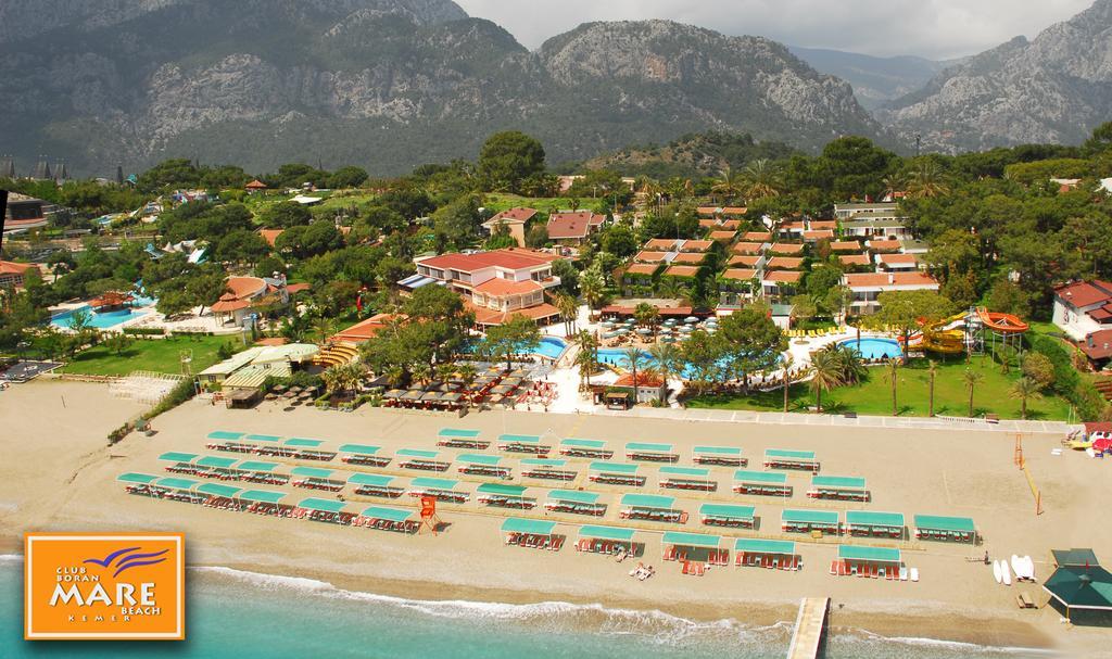 Club Boran Mare Beach Kemer Bagian luar foto